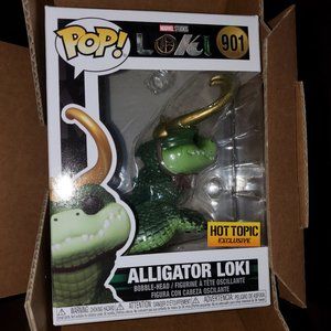Funko Pop Marvel Alligator Loki #901 (Hot Topic Exclusive) New in Box